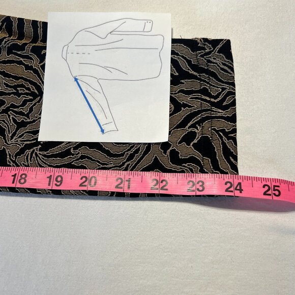 Coldwater Creek Vintage Abstract Top  Size L  Made in USA Vintage  retro style, - Picture 10 of 10